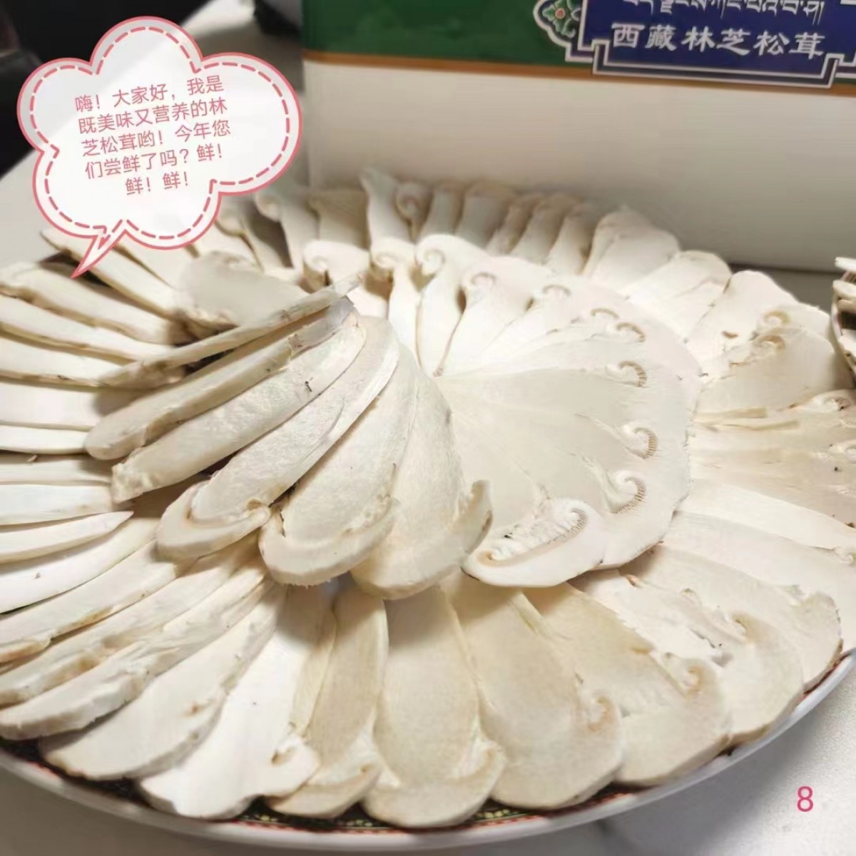 【林芝市】西藏林芝松茸500g（7厘米-9厘米）